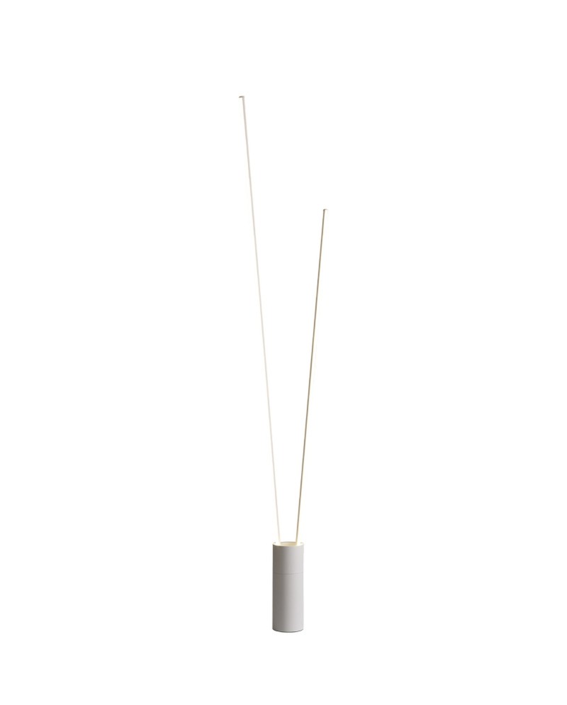 VERTICAL * PIE SALON LED BLANCO